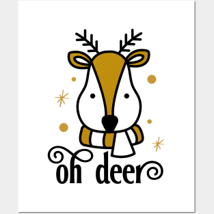 Oh Deer Posters and Art